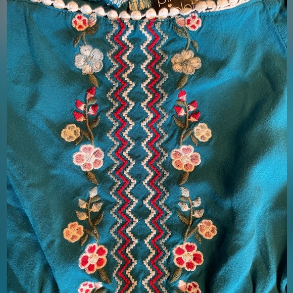 Pink and Violet Girls Romper Size L (10/12) - Picture 5 of 5